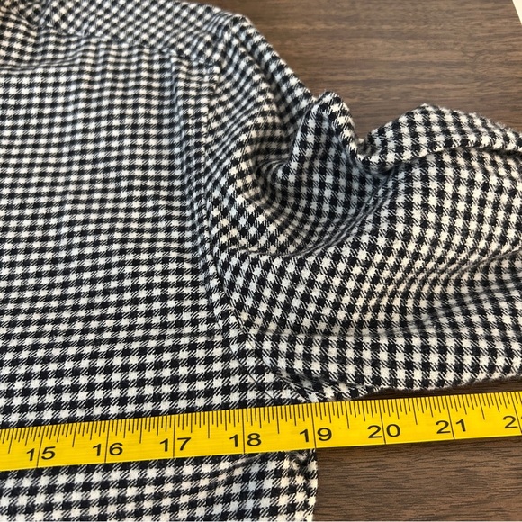 ❤️ Topman Monochrome Checkered Zipper Light Slim Jacket Size M - Picture 7 of 9